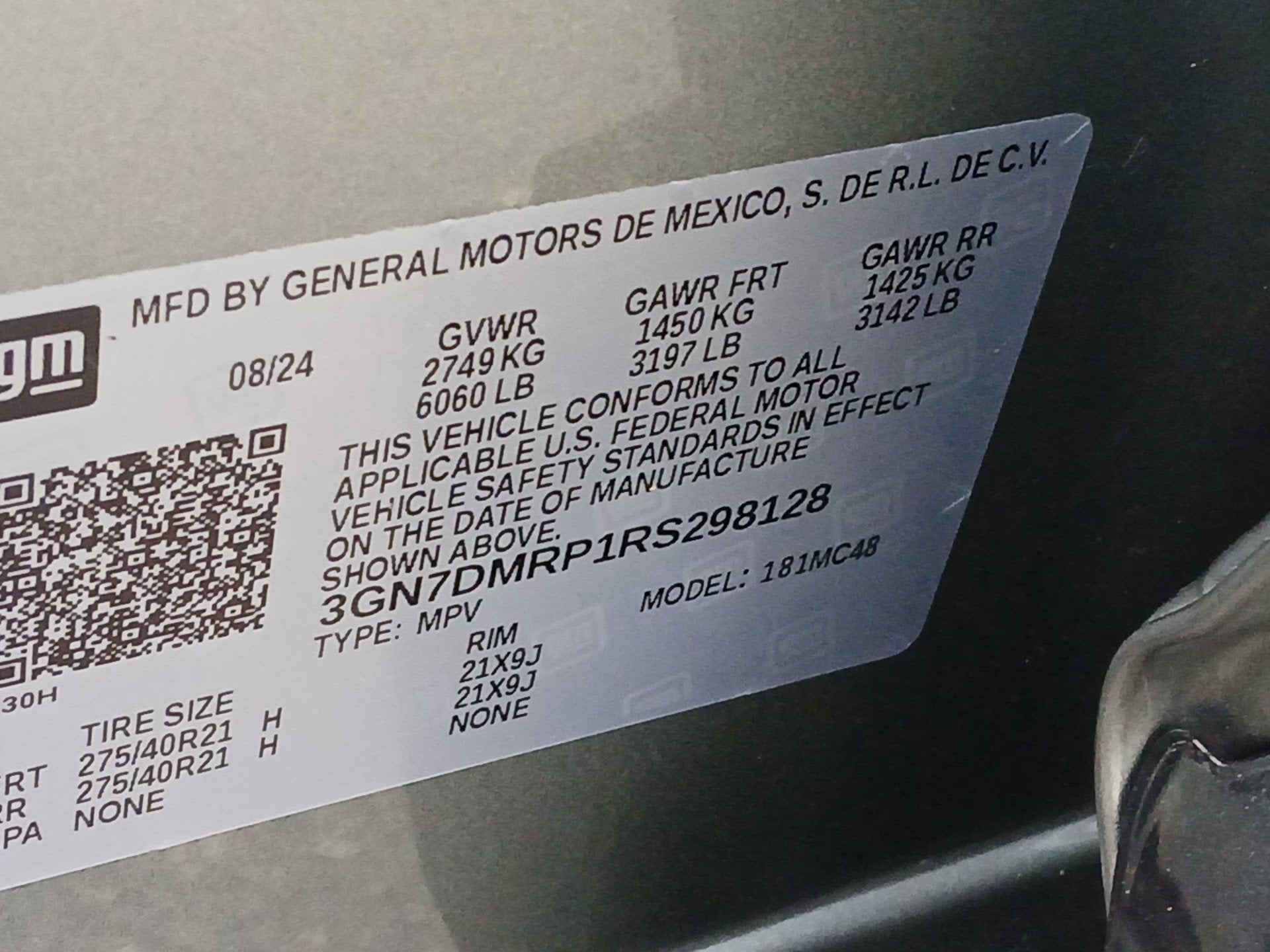 2024 Chevrolet Equinox EV 3LT