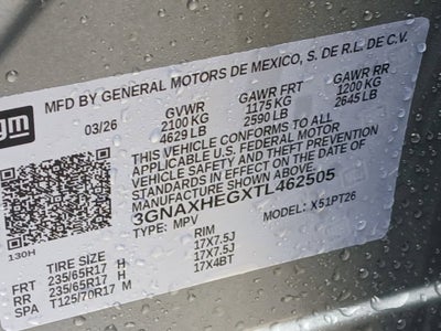 2026 Chevrolet Equinox LT