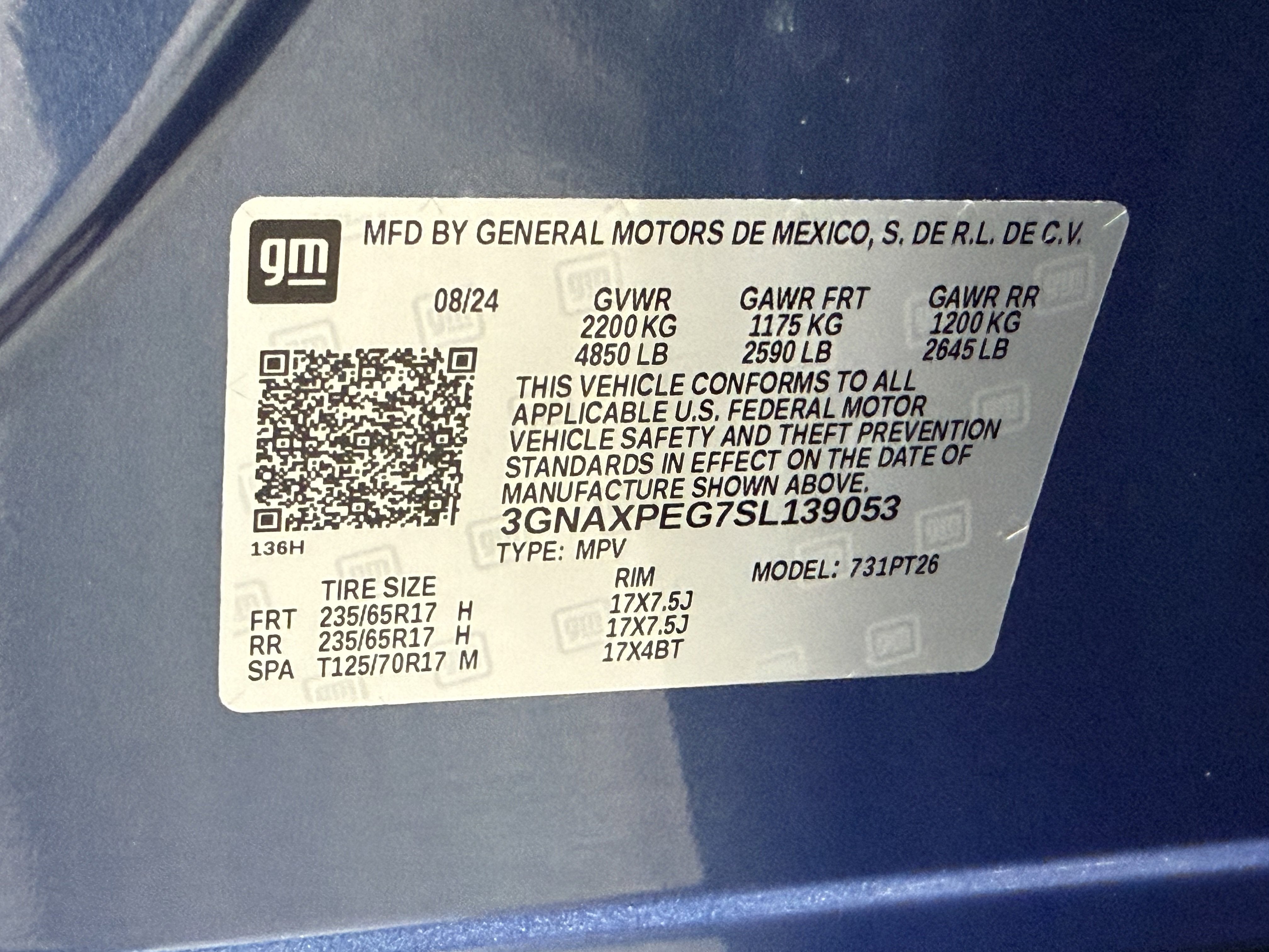 2025 Chevrolet Equinox LT