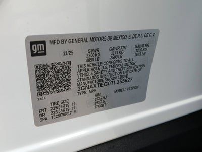 2026 Chevrolet Equinox RS