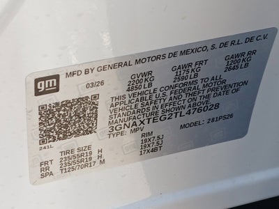 2026 Chevrolet Equinox RS