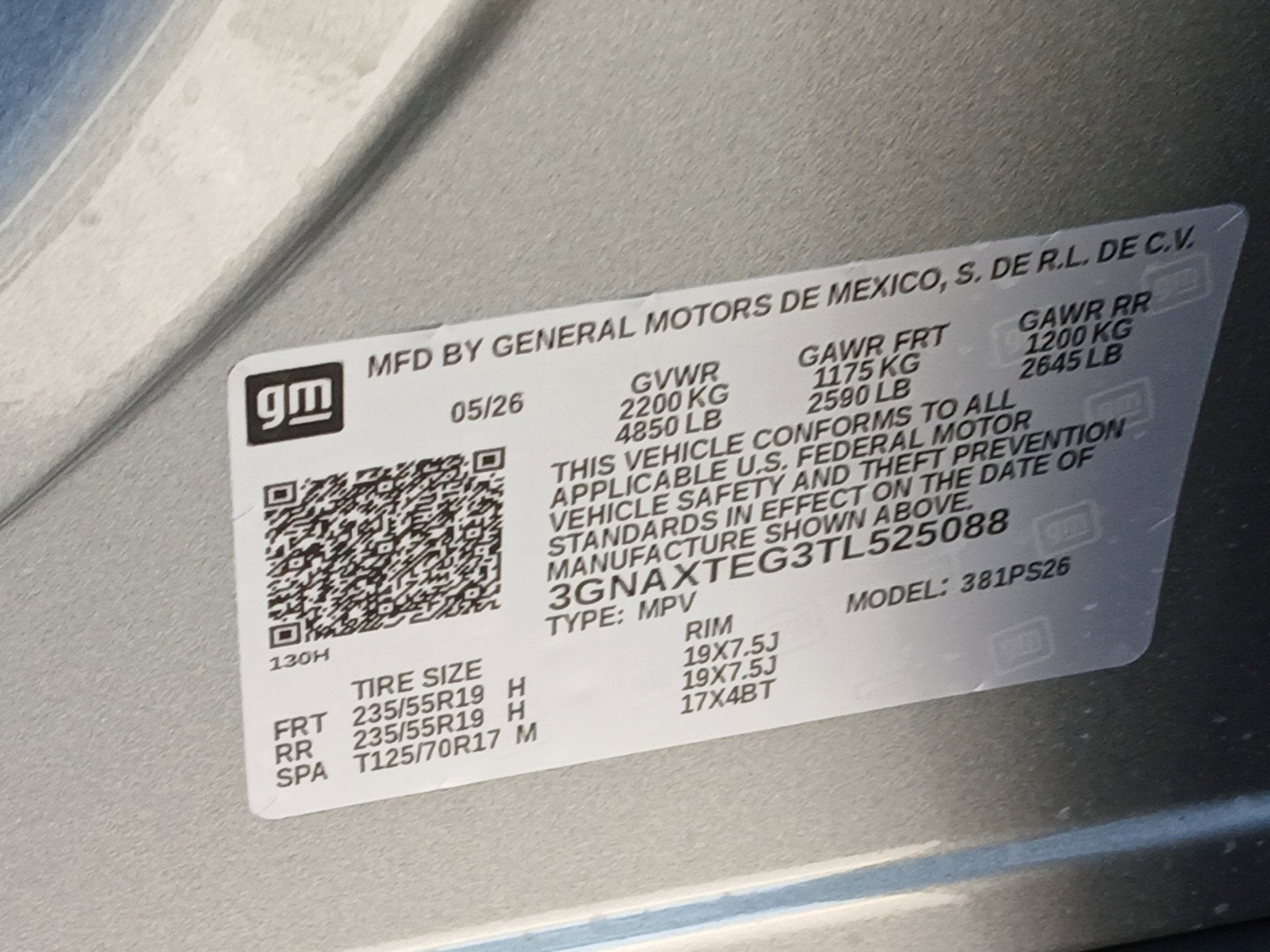 2026 Chevrolet Equinox RS