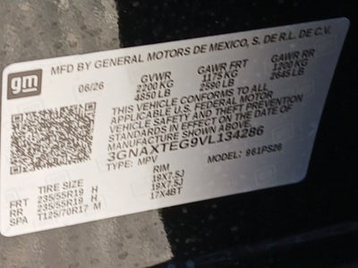 2027 Chevrolet Equinox RS
