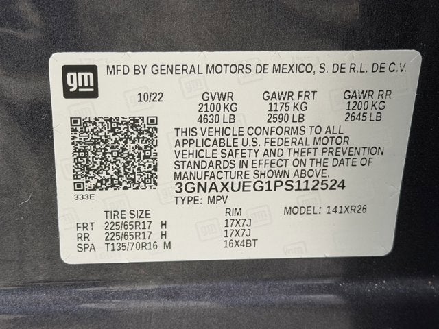 2023 Chevrolet Equinox LT