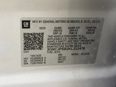 2019 Chevrolet Trax LT