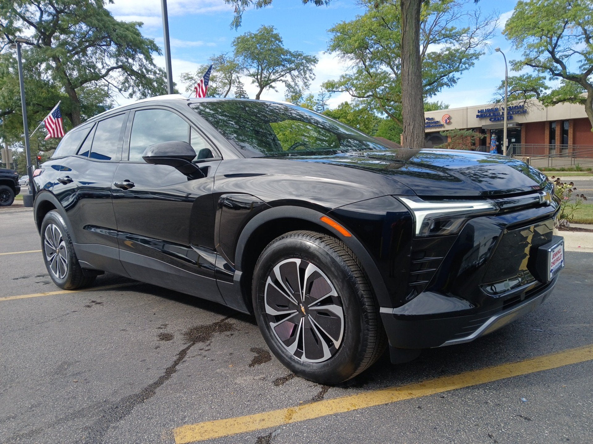 Used 2024 Chevrolet Blazer EV LT with VIN 3GNKDBRJ3RS199286 for sale in Glenview, IL