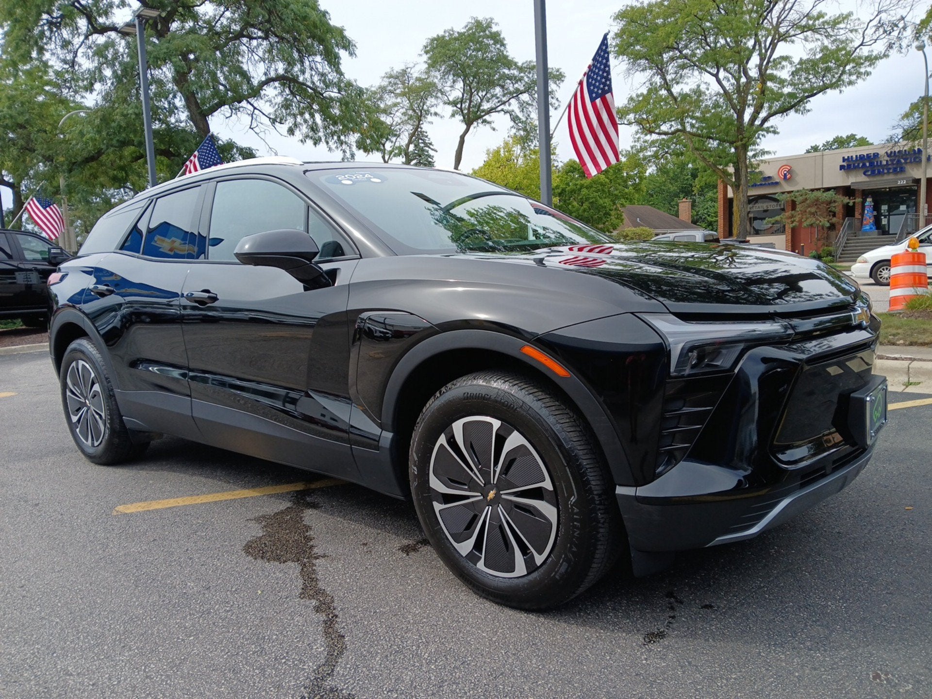 Used 2024 Chevrolet Blazer EV LT with VIN 3GNKDBRJ6RS193854 for sale in Glenview, IL