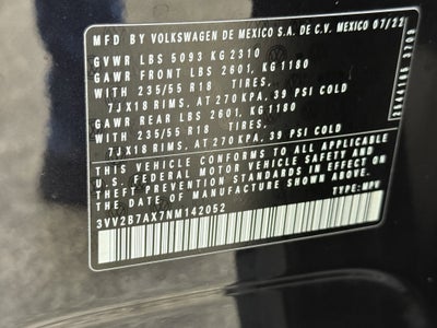 2022 Volkswagen Tiguan SE