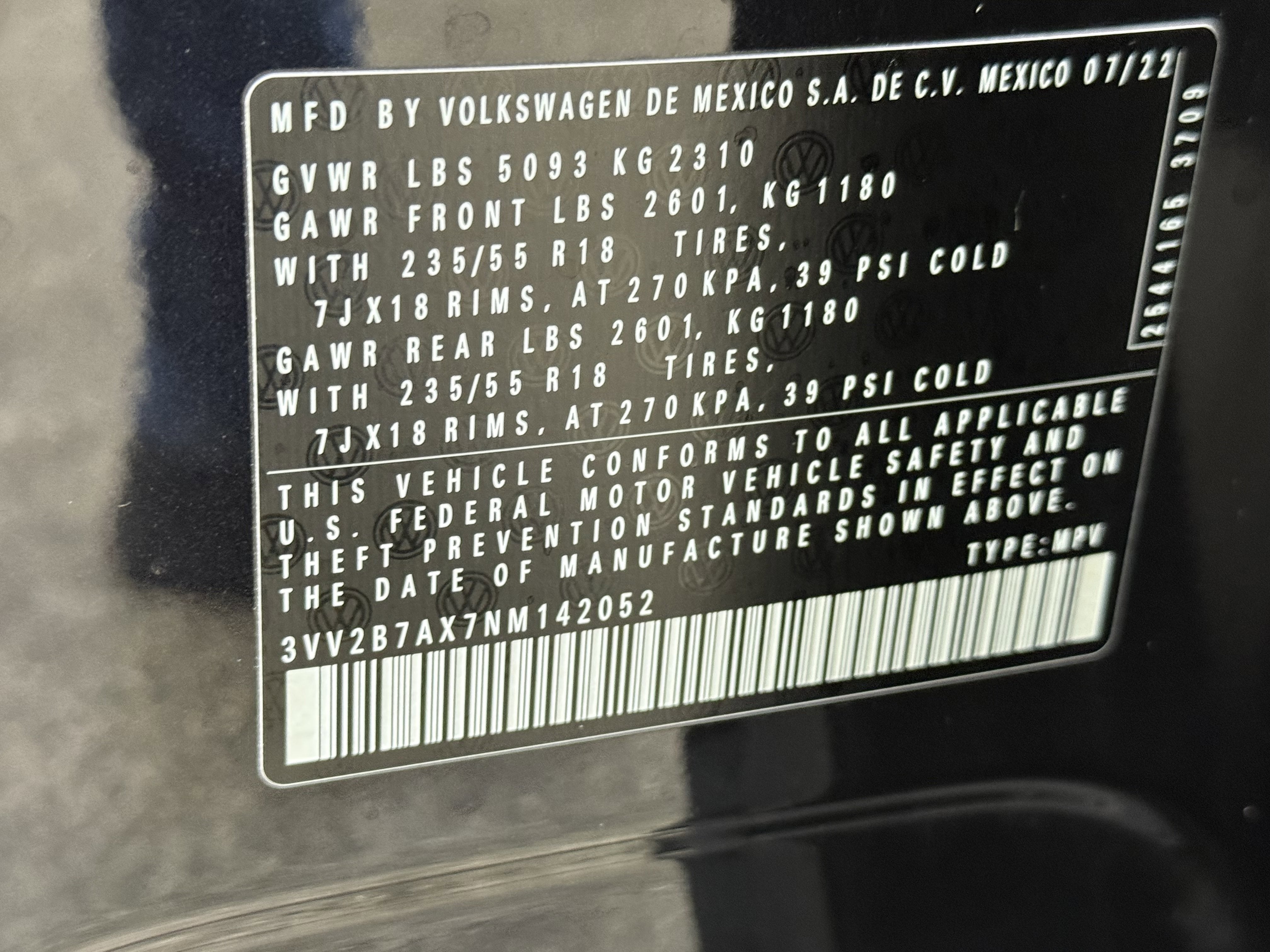 2022 Volkswagen Tiguan SE