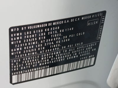 2024 Volkswagen Tiguan 2.0T SE