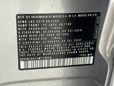 2020 Volkswagen Tiguan SEL Premium R-Line