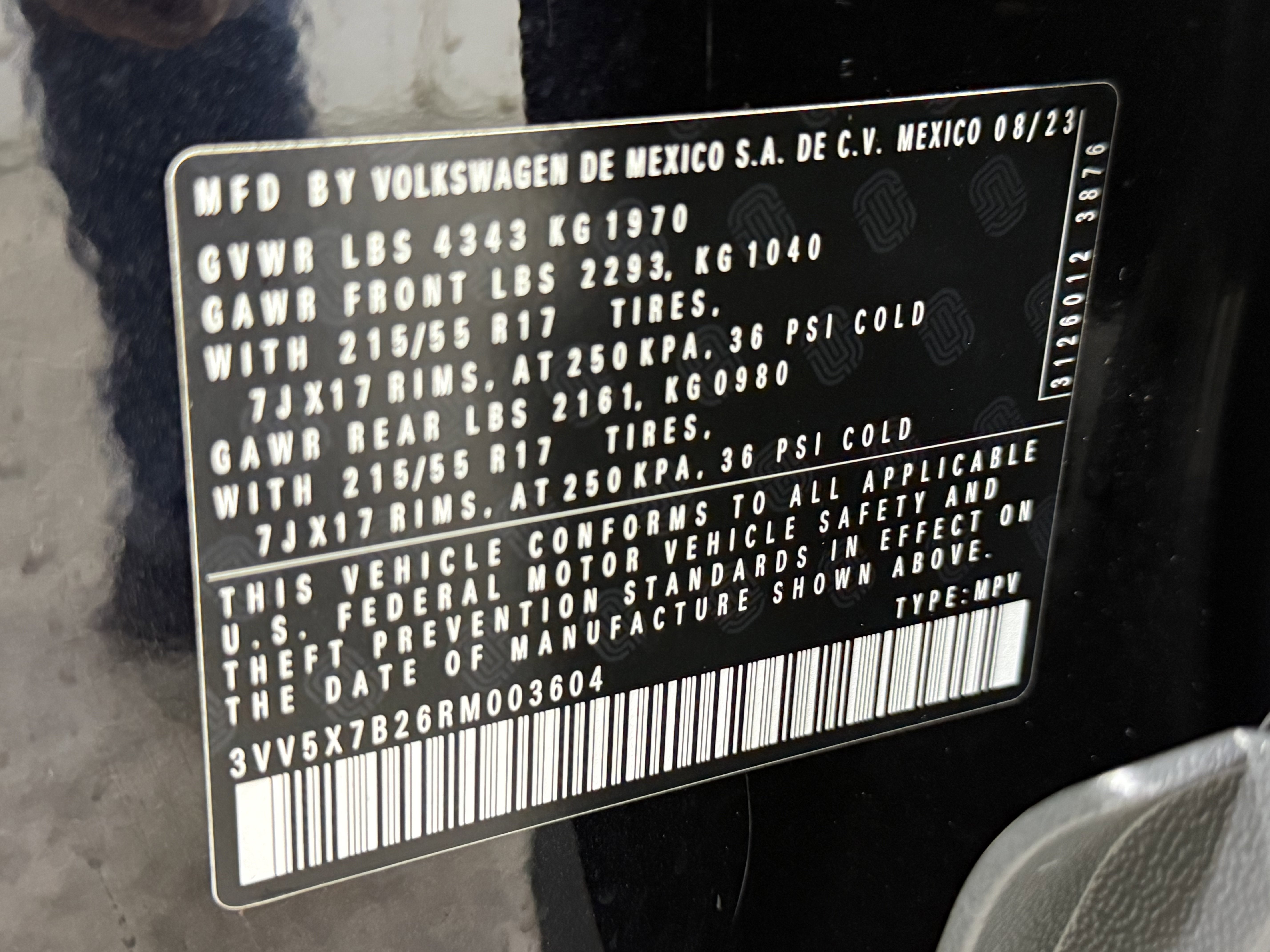 2024 Volkswagen Taos S