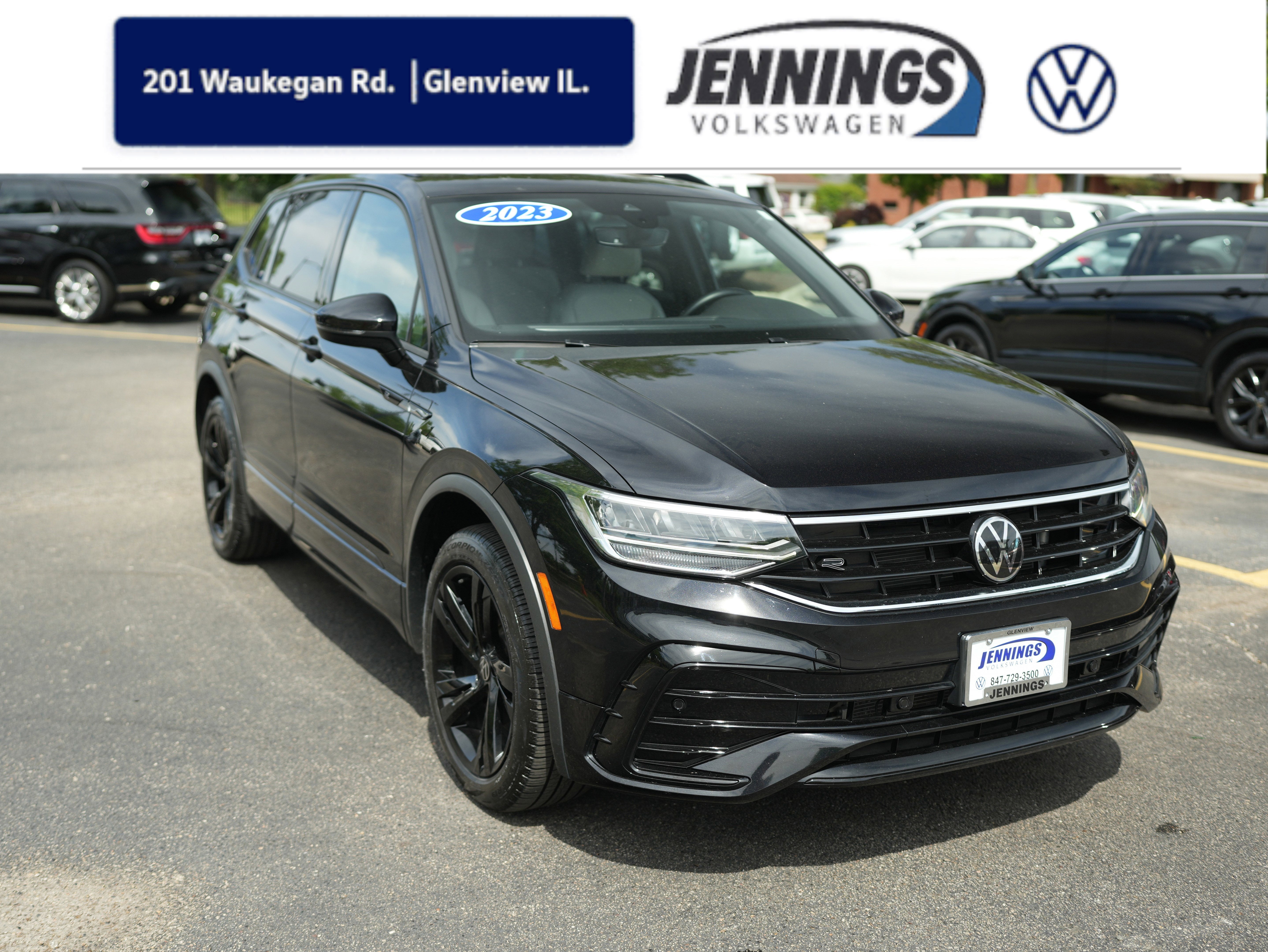 2023 Volkswagen Tiguan 2.0T SE R-Line Black