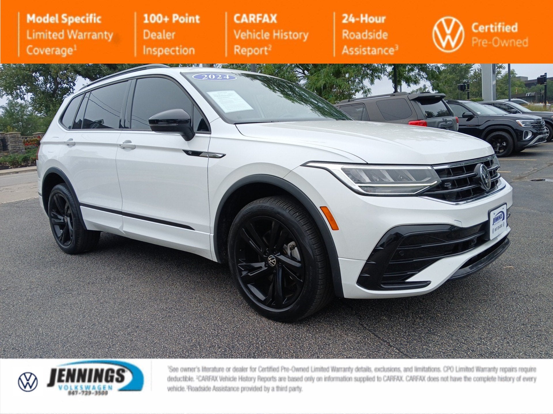 2024 Volkswagen Tiguan 2.0T SE R-Line Black