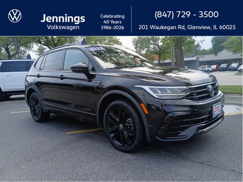 2022 Volkswagen Tiguan 2.0T SE R-Line Black