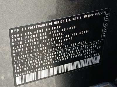 2025 Volkswagen Taos 1.5T S