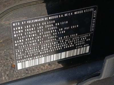 2025 Volkswagen Tiguan S