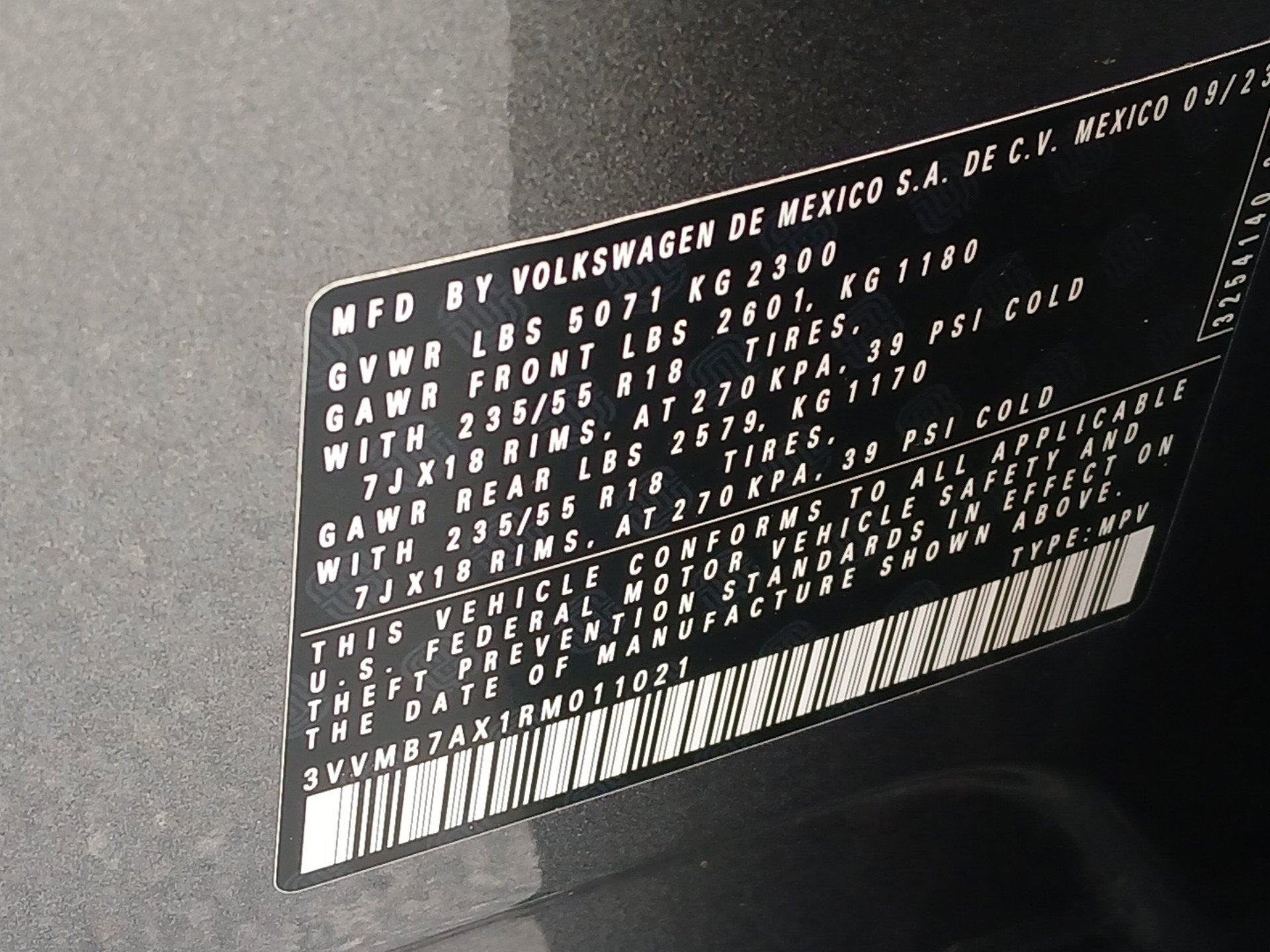 2024 Volkswagen Tiguan 2.0T SE
