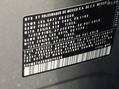 2024 Volkswagen Tiguan 2.0T SE