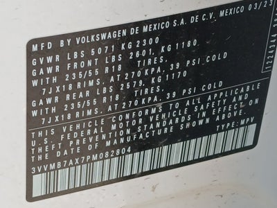 2023 Volkswagen Tiguan SE