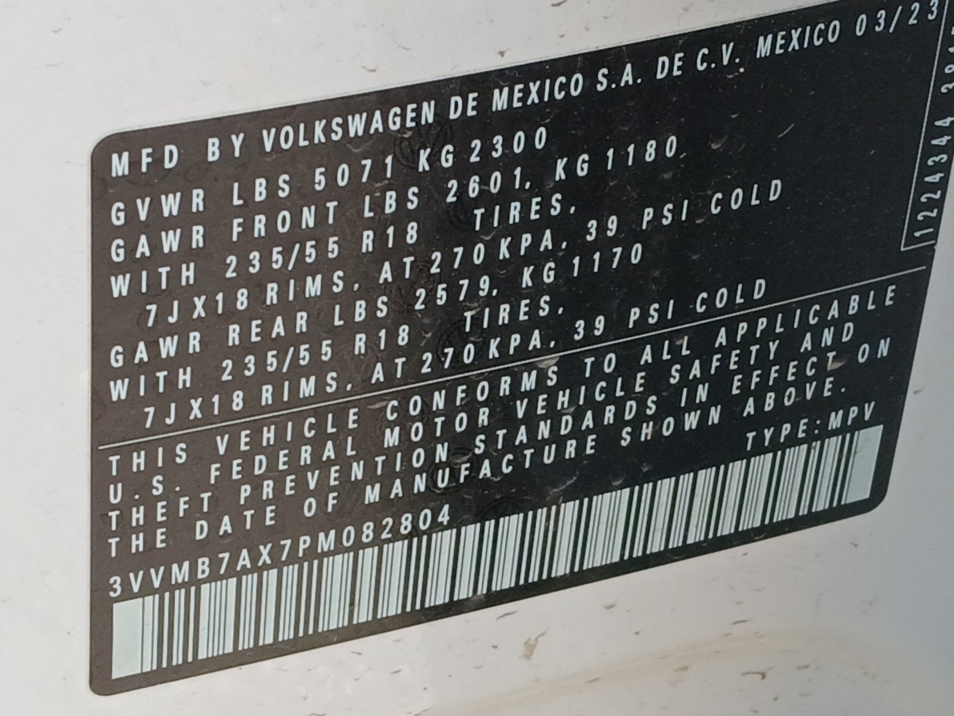 2023 Volkswagen Tiguan SE