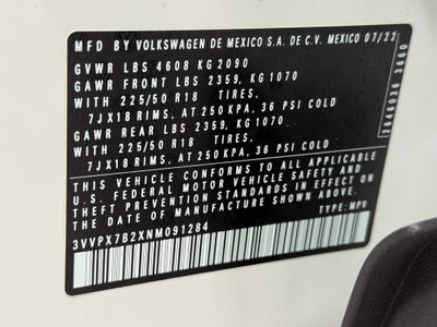 2022 Volkswagen Taos SE