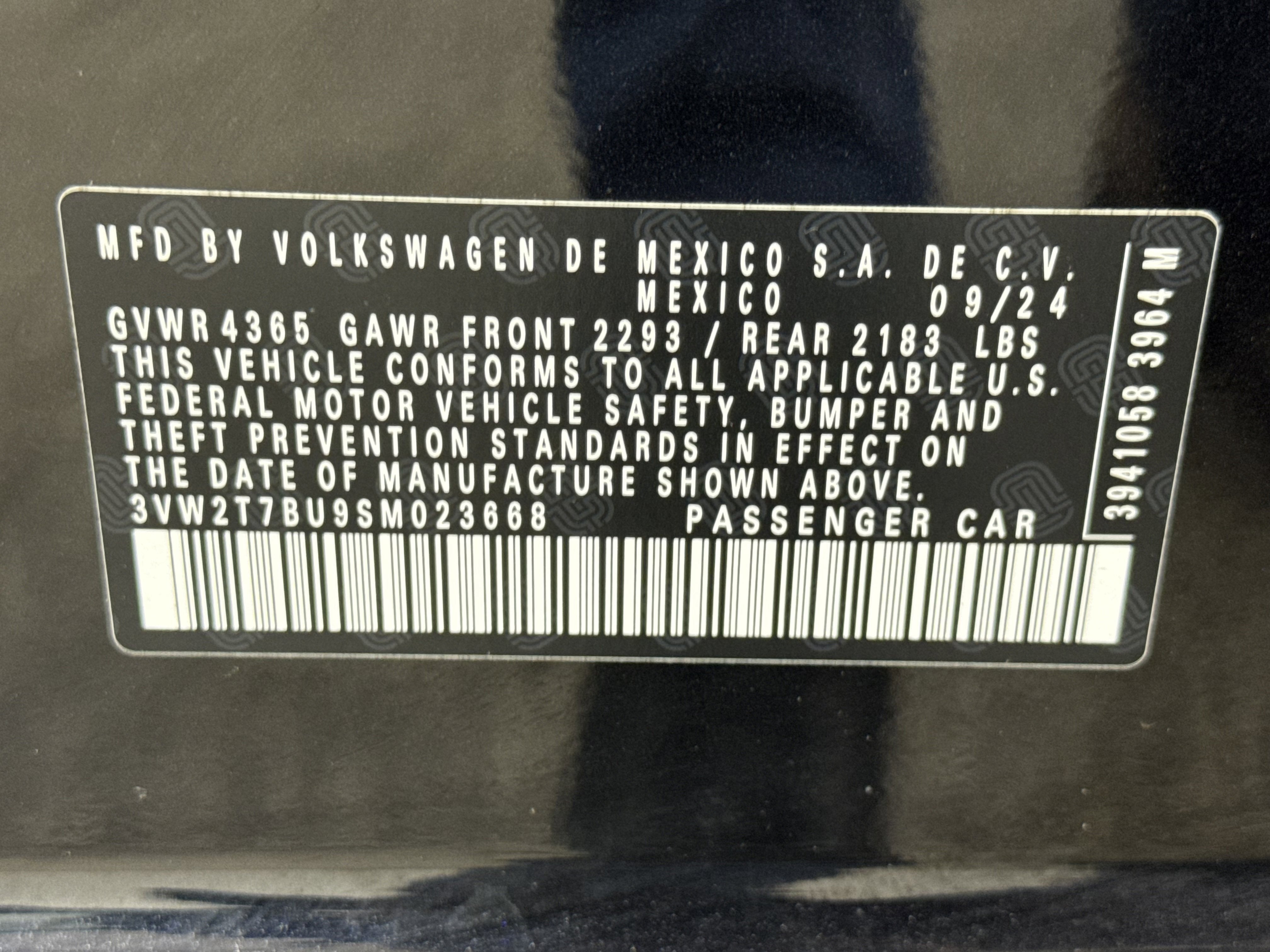 2025 Volkswagen Jetta GLI Autobahn