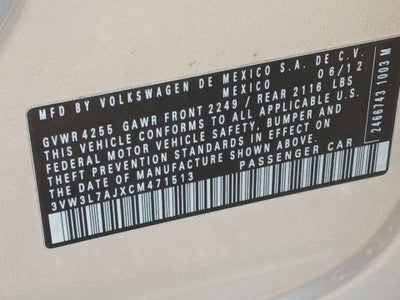 2012 Volkswagen Jetta 2.0L TDI