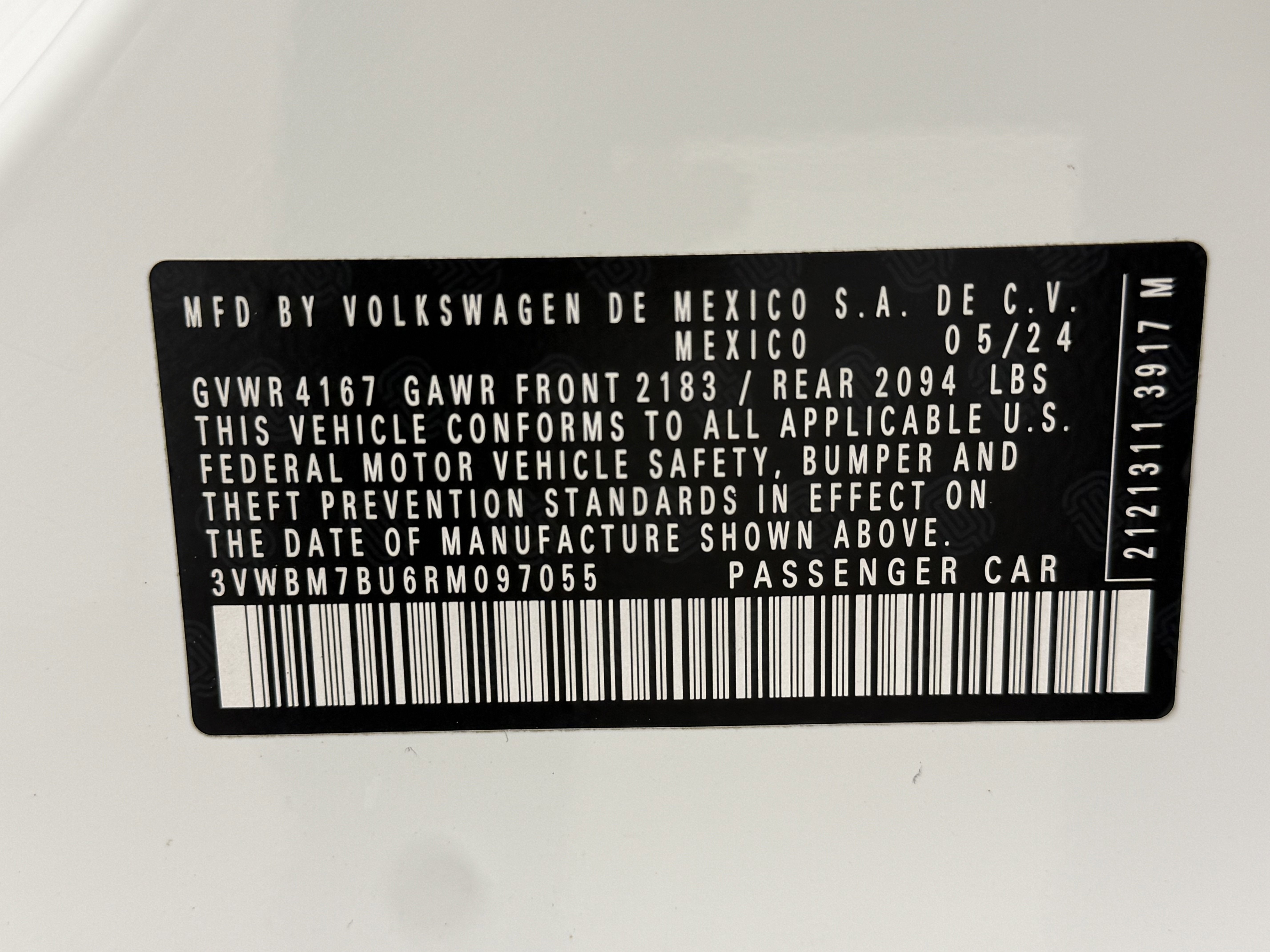 2024 Volkswagen Jetta Sport