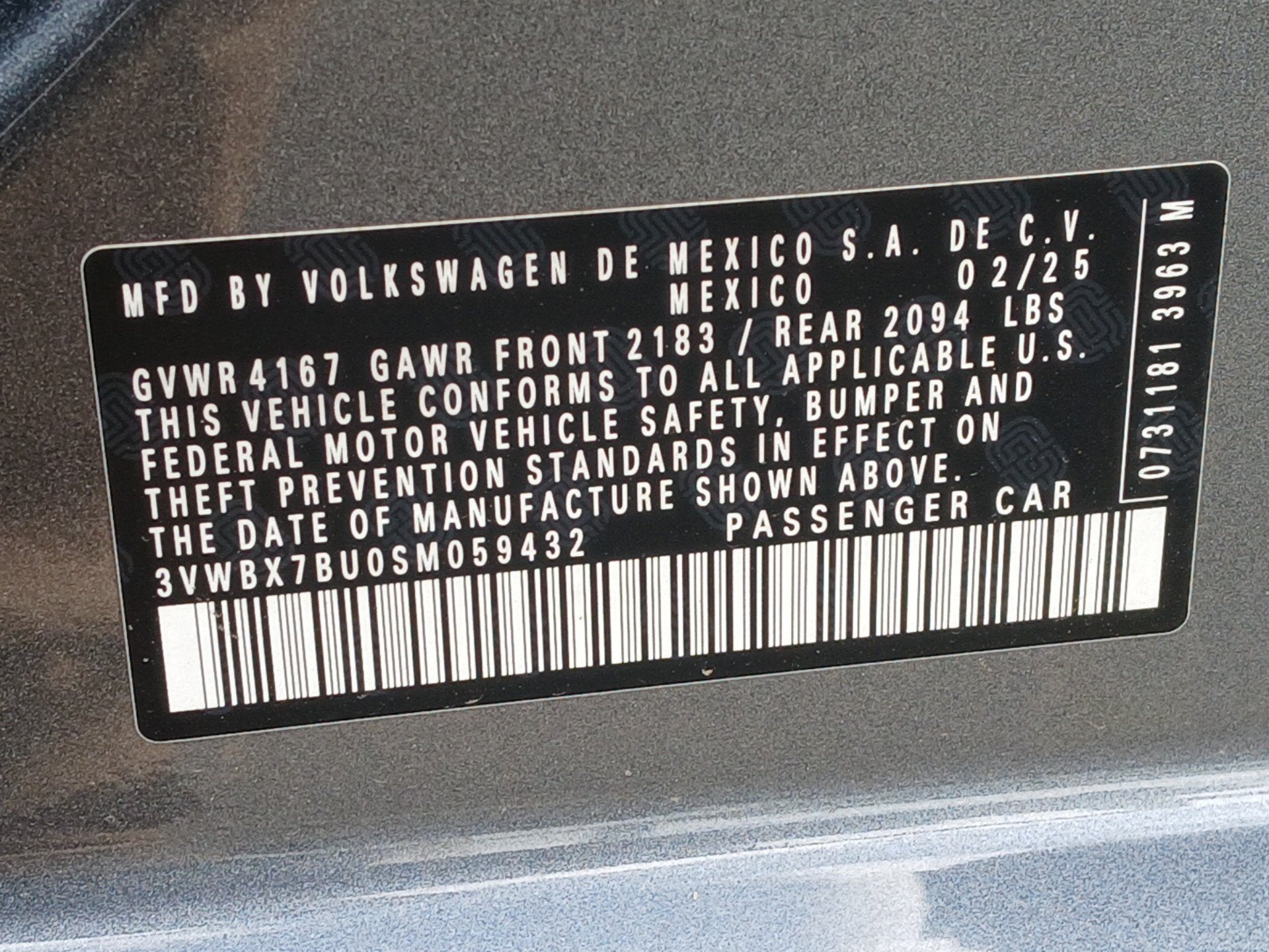 2025 Volkswagen Jetta Sport