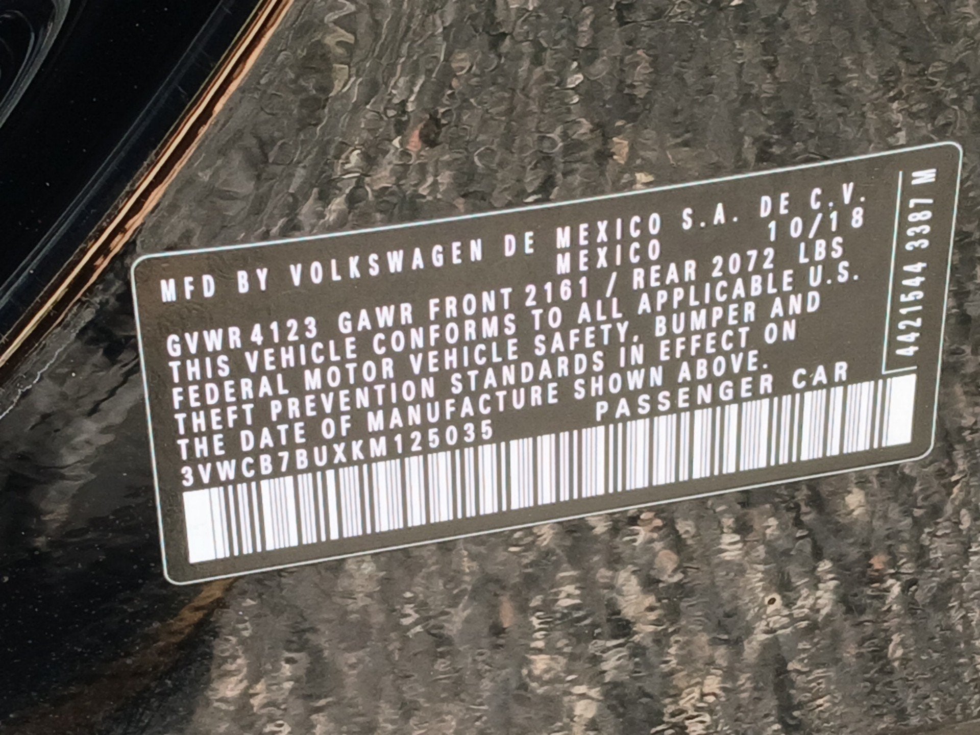 2019 Volkswagen Jetta 1.4T SE