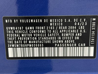 2023 Volkswagen Jetta SE