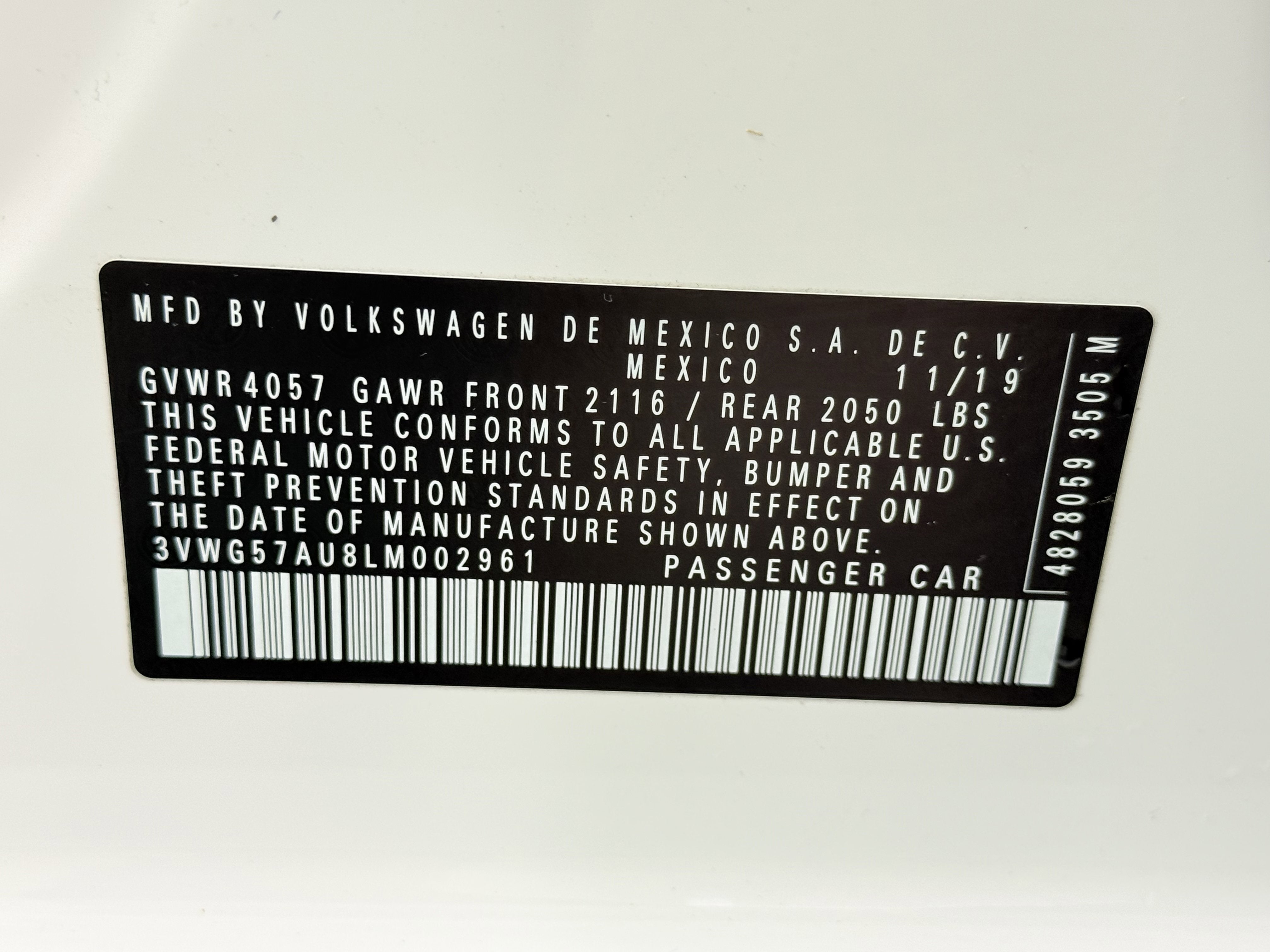 2020 Volkswagen Golf TSI