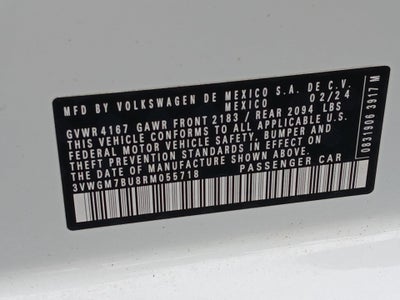 2024 Volkswagen Jetta 1.5T SEL