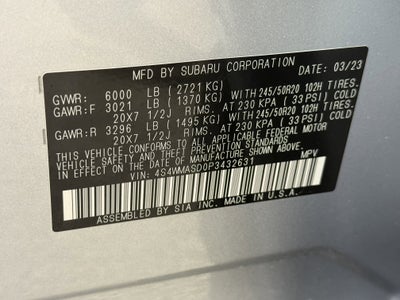 2023 Subaru Ascent Limited