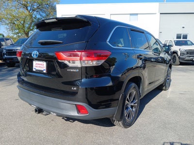 2019 Toyota Highlander Hybrid LE
