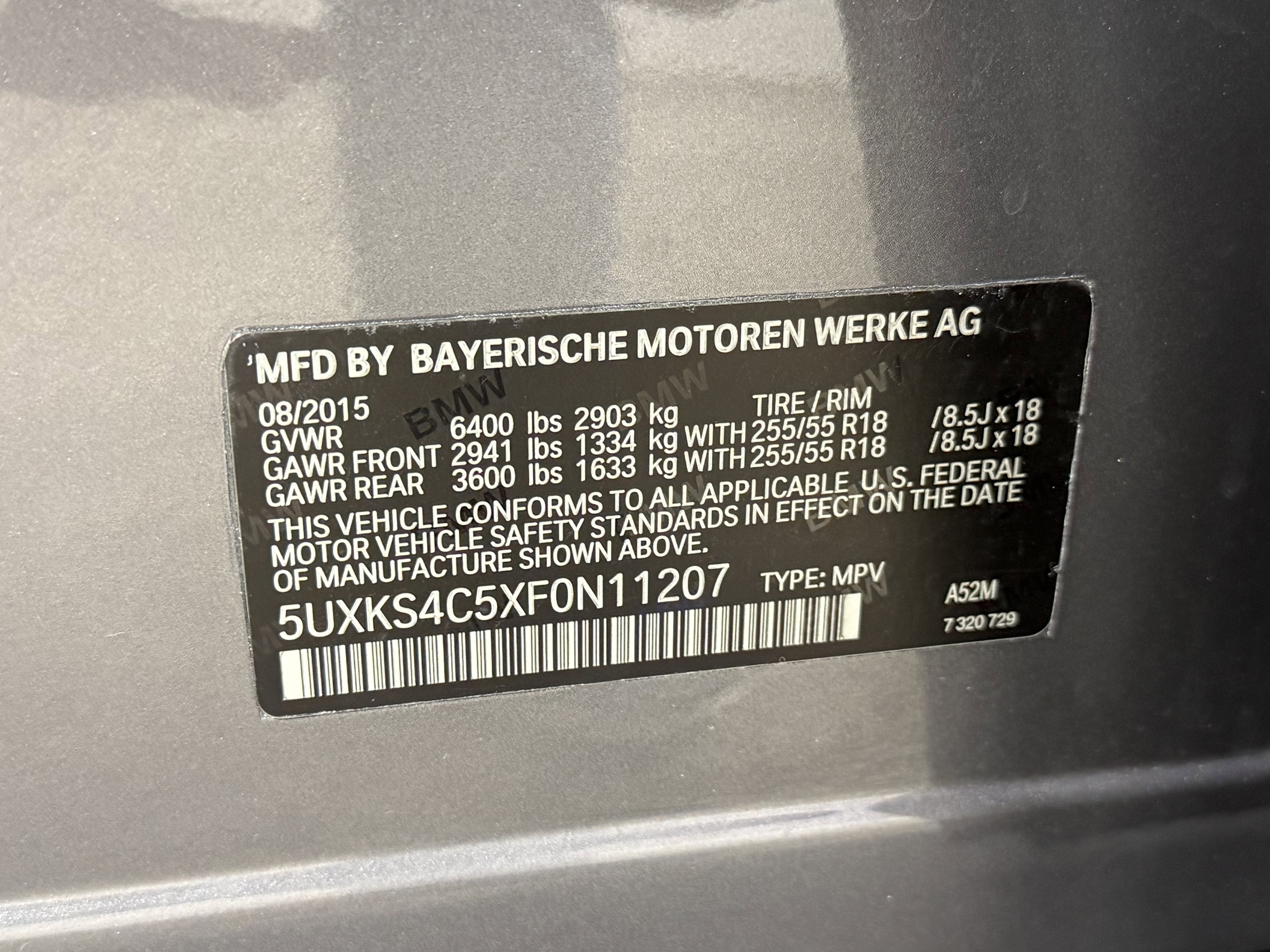 2015 BMW X5 xDrive35d