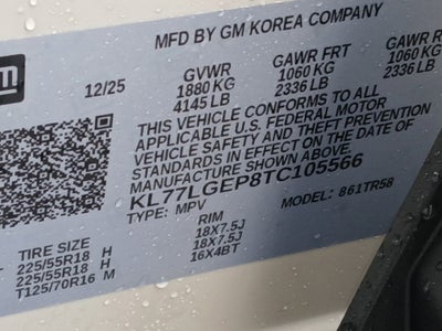 2026 Chevrolet Trax 1RS