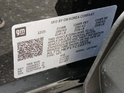 2026 Chevrolet Trax LT