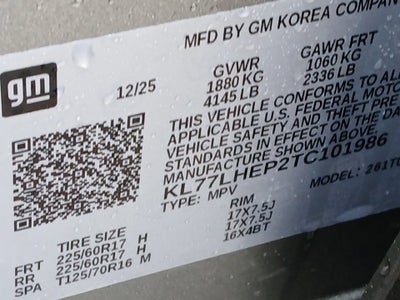 2026 Chevrolet Trax LT