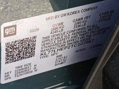 2026 Chevrolet Trax LT