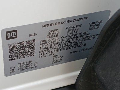 2025 Chevrolet Trax LT