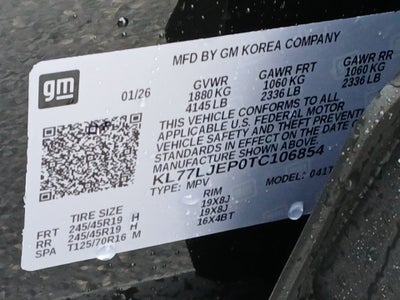 2026 Chevrolet Trax 2RS