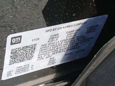 2026 Chevrolet Trax 2RS