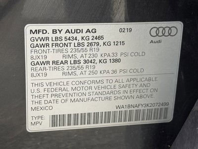 2019 Audi Q5 Premium Plus