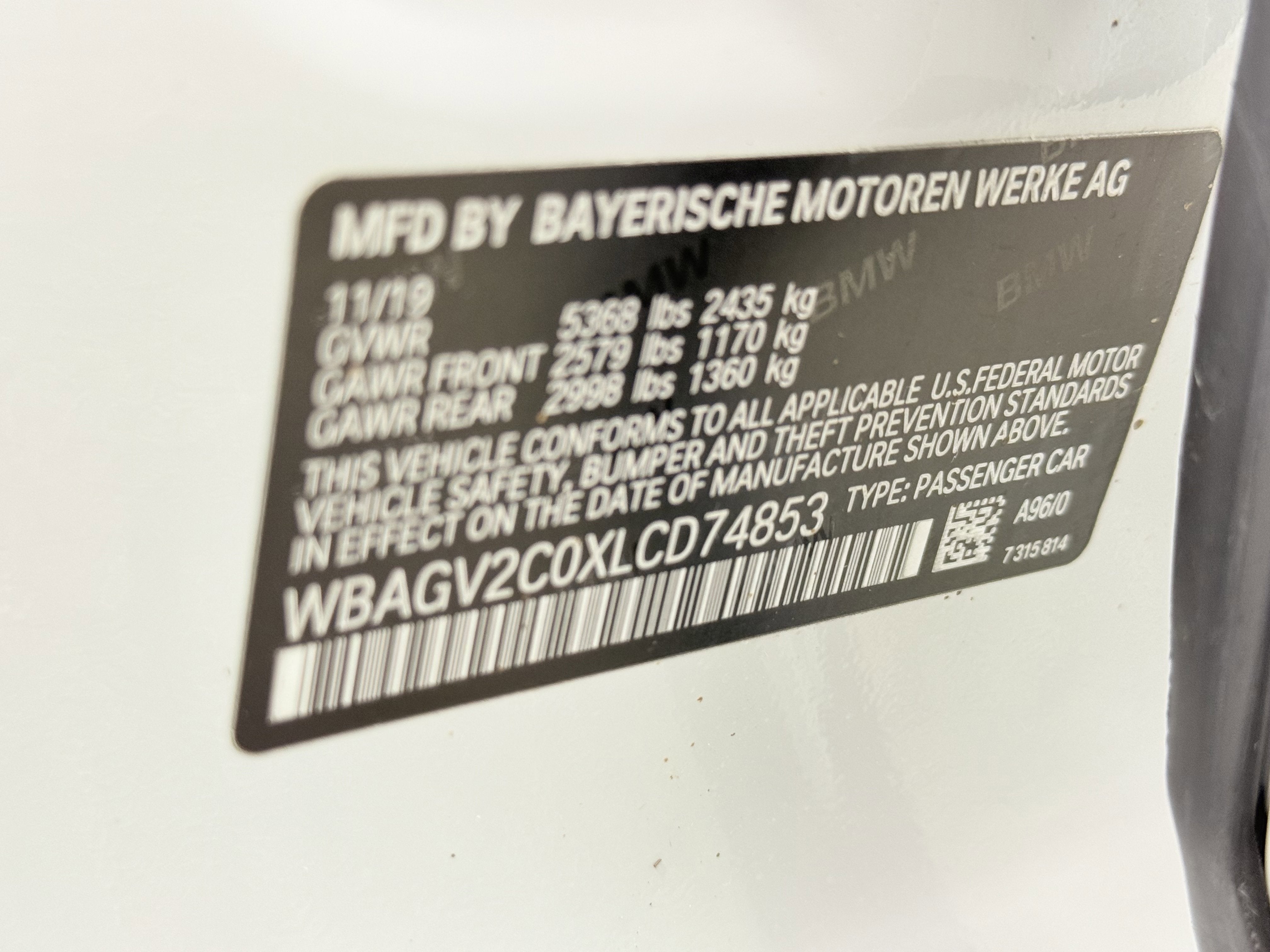 2020 BMW 8 Series 840i