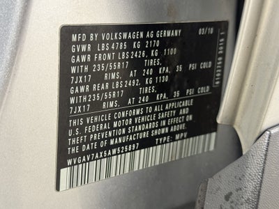 2010 Volkswagen Tiguan S