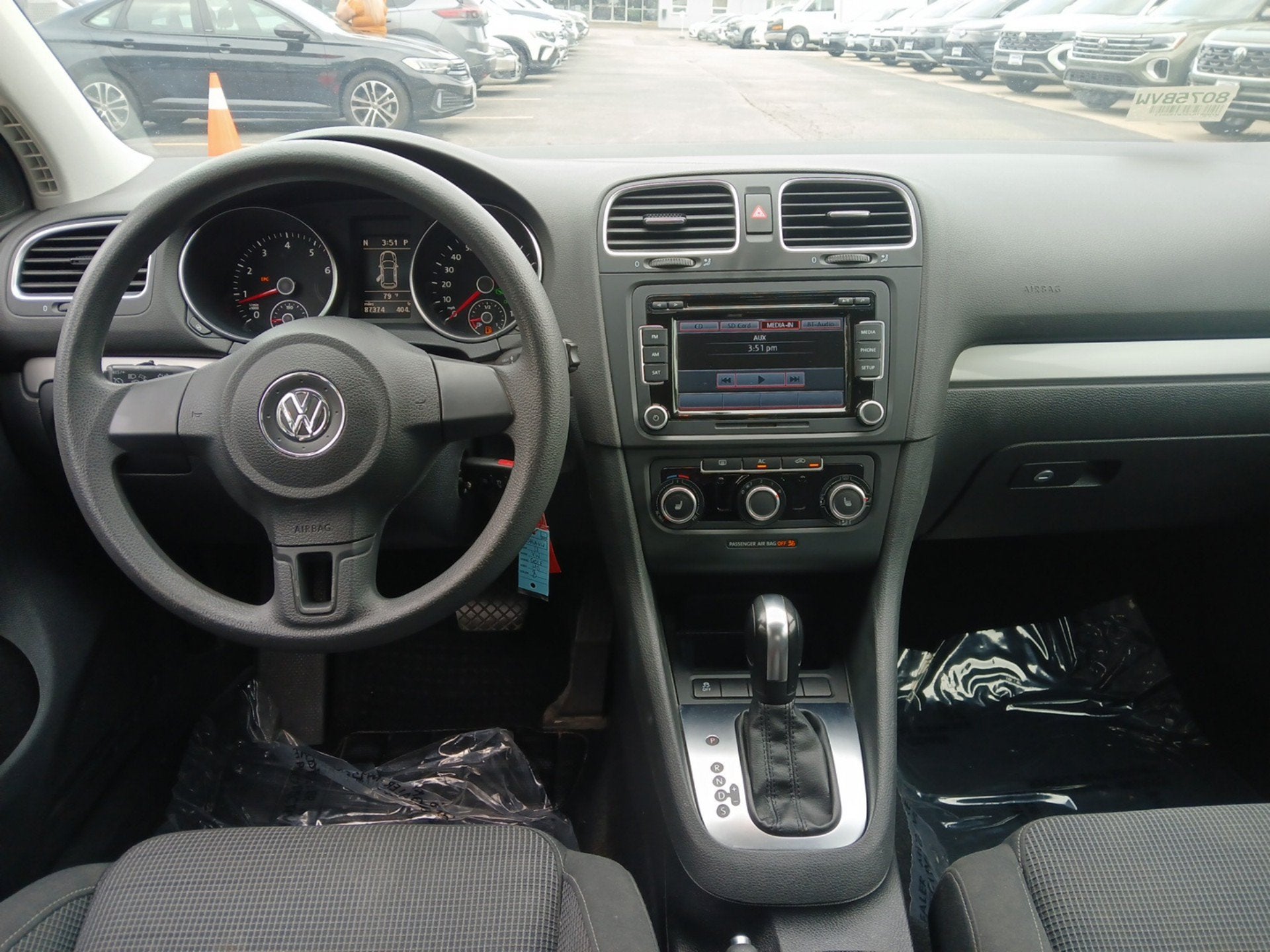 2012 Volkswagen Golf 2.5L 4-Door