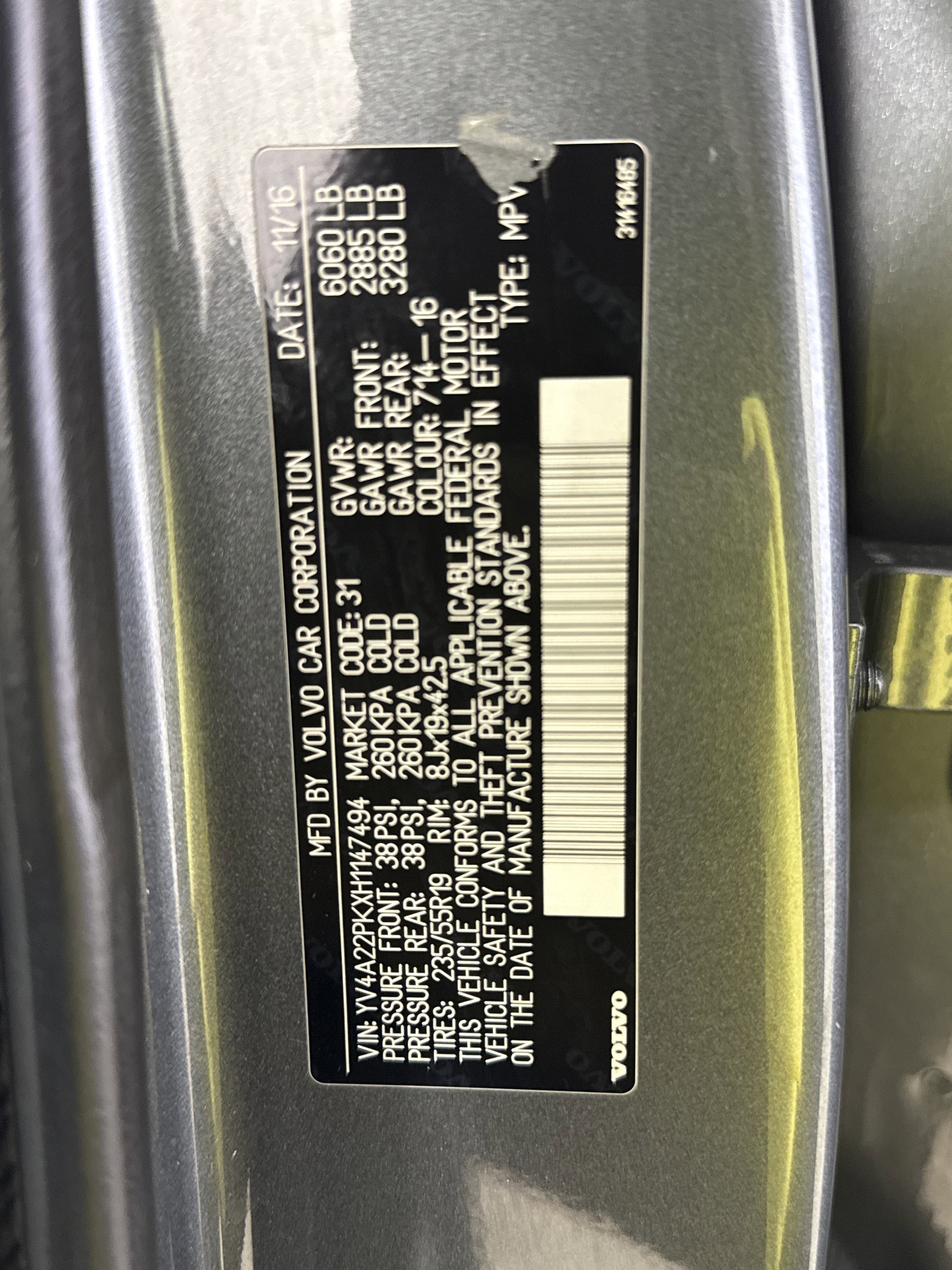 2017 Volvo XC90 Momentum