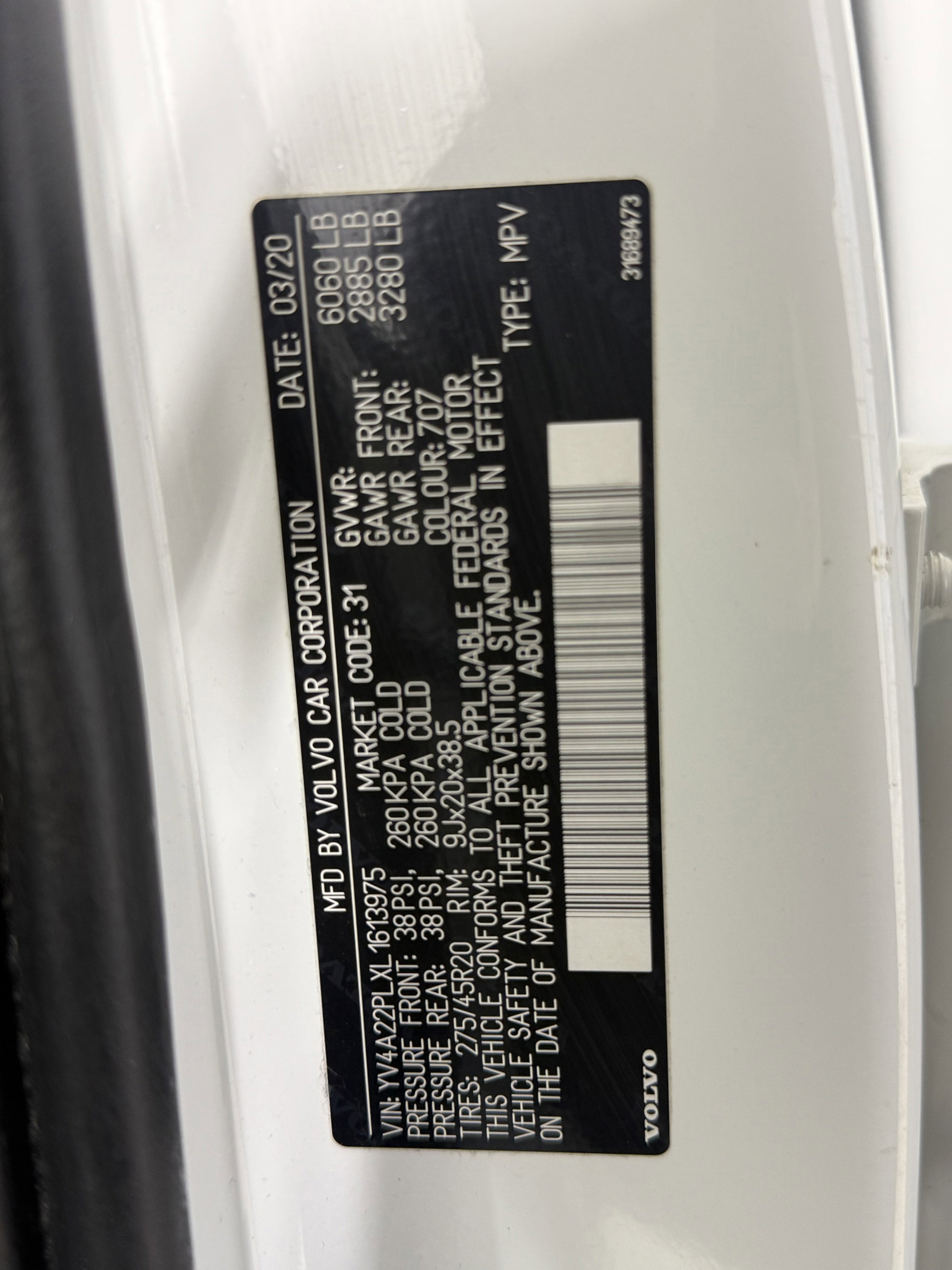 2020 Volvo XC90 Inscription